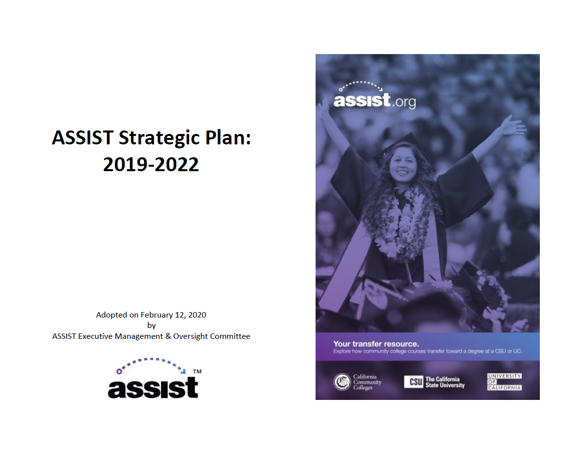 Open ASSIST Strategic Plan in a new window